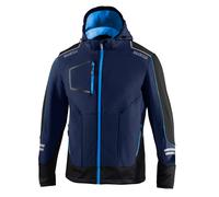 Sparco 02412BMAZ Giacca Da Lavoro Soft-Shell York Azzurro