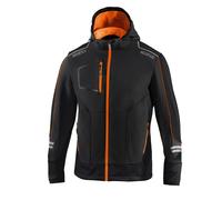 Sparco 02412NRAF Giacca Da Lavoro Soft-Shell York Nero/Arancio