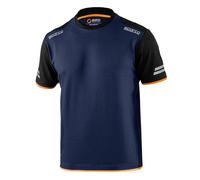 Sparco 02416BMAF3 T-shirt Tecnica Tucson Blu/Arancio