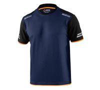 Sparco 02416BMAF3 T-shirt Tecnica Tucson Blu/Arancio