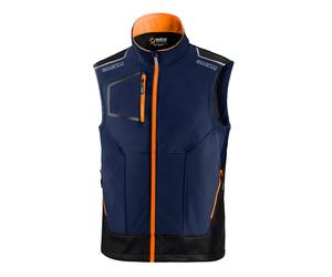 Sparco 02419BMAF Gilet Leggero Tech Illinois Blu