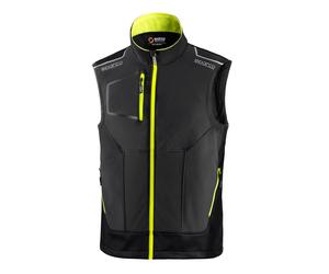 Sparco 02419GSGF Gilet Leggero Tech Illinois Grigio/Giallo