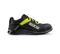 Sparco S0751741NRGF Scarpa Antinfortunistica da Lavoro, Multicolore (Nero/Giallo Fluo), 41 EU