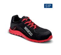 Sparco 07517NRRS Scarpe Antinfortunistiche Practice Jacques S1P SRC Rosso/Nero