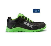 Sparco 07517NRVF Scarpa Antinfortunistica Practice Keke ESD S1P SRC Nero/Verde