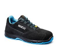SCARPE MORENO S1P NERO/AZZURRO - Sparco - Colore: Nero, Numero: 47