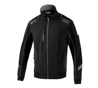 Sparco Austin giacca antivento tech light-shell tg S nero/grigio scuro