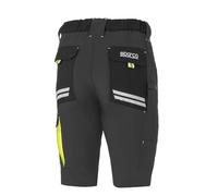 Sparco Bermuda da Lavoro Laredo Uomo. Pantaloncini Estivi Leggeri 170 g/m², Multi Tasche Cargo. Shorts Tecnici in Misto Nylon/Spandex da Cantiere o Officina. Modello Tech Light