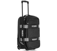 SPARCO BORSONE TRAVEL DA VIAGGIO TROLLEY DA CABINA NERO/SILVER 016438NRSI