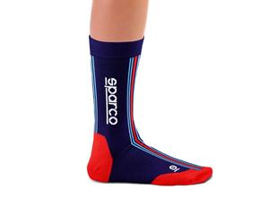 Sparco calzini iconic design Martini Racing in cotone Tg. 41-46 Blu Marine/Rosso