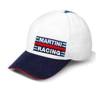 Sparco 01341MRBI Cappellino Baseball Side Logo Martini Racing Bianco