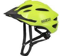 Sparco Caso, Casco per Bicicletta Unisex Bambini, Giallo, M