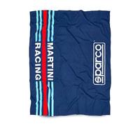 sparco Coperta in pile design Martini-R 150 cm x 130 cm