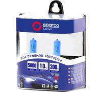 Sparco Coppia lampadine auto h7 12V 55W luce fredda
