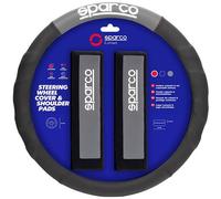 SPARCO - Coprivolante E Passacintura Spc1111k Auto Grigio E Nero