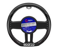 Sparco Coprivolante 'Flat Bottom' Nero - Compatibile con Peugeot 208 & 308 II