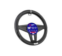 Sparco Coprivolante S155 BK Universale 38 cm, Amazon Exclusive, Antiscivolo e Resistente al Sole, Facile da Installare e Pulire, Accessorio Interno per Auto