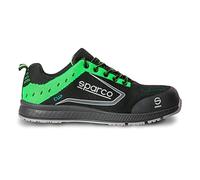 Sparco Scarpe Antinfortunistiche Leggere Cup S1P Adelaide Nero/Verde Taglia 35