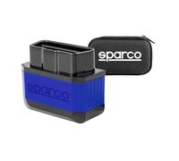 Sparco Dispositivo di diagnosi per auto multimarca OBD2 Scanner Bluetooth 5.2 per iOS e Android Lettore di codici di errore DTC Cancellazione dei guasti del motore Monitoraggio in tempo reale