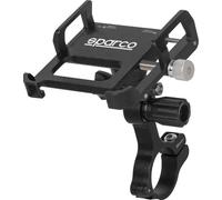 SPARCO Pompa Gonfiatore Bici Giallo in Alluminio con Adattatori e viti incluse