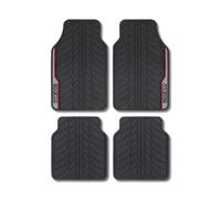 Set Tappeti Sparco Nero / Rosso