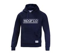 E_0002_S3723816 Sparco Felpa con Cappuccio Sparco Frame Blu Marino M Sport