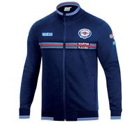 E_0002_S3721325 Sparco Felpa senza Cappuccio Uomo Sparco Martini Racing Blu Mari