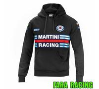 SPARCO Felpa Vintage con cappuccio "MARTINI RACING" Nera XL cod. 01279MRNR5XXL