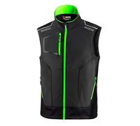 Sparco Gilet da Lavoro Illinois Tech Light Vest da Uomo. Smanicato tecnico idrorepellente e antivento con inserti rinforzati anti-abrasione sulle spalle.