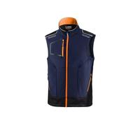 Sparco Gilet da Lavoro Illinois Tech Light Vest da Uomo. Smanicato tecnico idrorepellente e antivento con inserti rinforzati anti-abrasione sulle spalle.