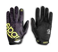 Sparco GUANTI MECA 3 TG L NERO/GIALLO FLUO