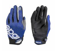 GUANTI SPARCO MECA 3 BLU MISURA M - GUANTO TEMPO LIBERO ENDURANCE NOLEGGIO