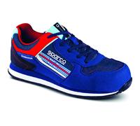 Sparco - Gymkhana Martini - ESD S1PS SR FO HRO - Scarpe Antinfortunistiche Leggere - Metal Free - Suola Antiscivolo - Calzatura di Sicurezza - Stile Sneakers e livrea Ufficiale Martini Racing - 41 EU
