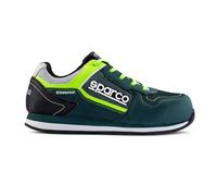 Sparco Gymkhana Scarpe da Lavoro Antinfortunistiche S1P SRC Verde-Lime taglia 43
