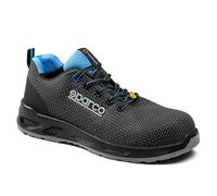 Sparco Horizon Tek-H Rialto Scarponcini Antinfortunistici S3S SR FO ESD. Nuova normativa 2024, Alti con Supporto Caviglia, Tessuto Tecnico Idrorepellente e Metal Free. EU 42