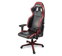 Sparco Icon Sedia da ufficio regolabile, nero rosso