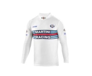 sparco Maglietta a Maniche Lunghe Marca Modello Maglietta Lunga Collo Alto Lungo Manica MR Taglia M Bianco