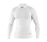 Sparco Maglietta a Maniche Lunghe Marca Modello Maglietta Manica Lunga RW10 Shield PRO S Taglia S/M Bianca