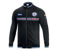 Sparco Martini Racing Felpa zip intera in cotone