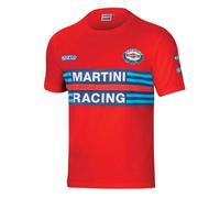E_0002_S3721265 Sparco Maglia a Maniche Corte Uomo Sparco Martini Racing Rosso A