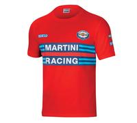 Sparco Martini Racing T-Shirt in cotone, rosso