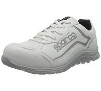 Sparco Nitro, Scarpe Antinfortunistiche da Lavoro Unisex-Adulto, Bianco, 45 EU