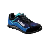Sparco Scarpe antinfortunistiche Nitro - Puntale composito, idrorepellenti, antiscivolo - Nero/Blu 38