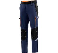 SPARCO PANTALONE TECNICO OREGON TECH TROUSERS BLU/ARANCIONE CON TASCHE DA LAVORO