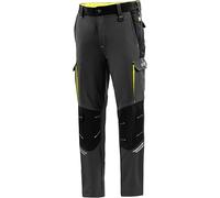 SPARCO PANTALONE TECNICO OREGON TECH TROUSERS GRIGIO/GIALLO CON TASCHE DA LAVORO