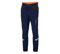 Sparco Pantaloni Tecnici Kansas Tech Light Nylon stretch Slim fit Multitasche Arancio XL Unisex