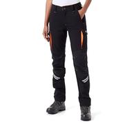 Sparco Pantaloni da Lavoro Oregon da Uomo. Pantaloni in Tessuto Tecnico Nylon Stretch 240 g/m². Multitasche con Rinforzi sulle Ginocchia, robustezza Superiore. Modello Tech Light L