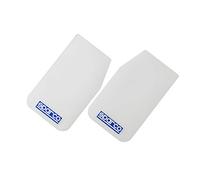 E_0002_S3707634 Sparco Paraspruzzi ruote Sparco 03791 Bianco (2 uds) Auto, Moto