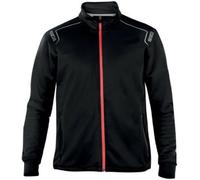 sparco Phoenix Felpa Tecnica da Lavoro con Fodera in Cotone Nera, XL