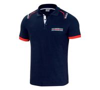 SPARCO Polo Martini Em. - R blu mar. tg L